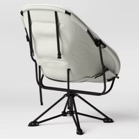 Padded Hex Swivel Chair Cream - Room Essentials LPFT099715