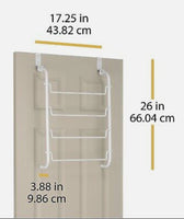 
              Whitmor Over The Door Towel Rack White
            