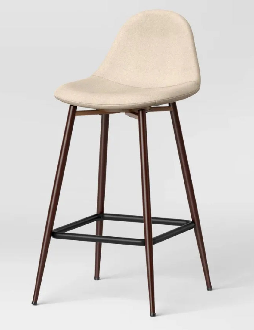 Copley Counter Height Barstool Cream - Threshold
