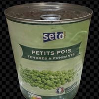 Seto petits pois tendres & fondants (800g) DLC: Juillet28