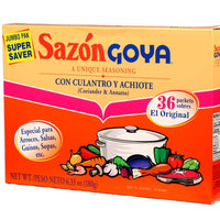 Goya Coriander and Annatto Seasoning 36Pcs  (180g) DLC: Nov29