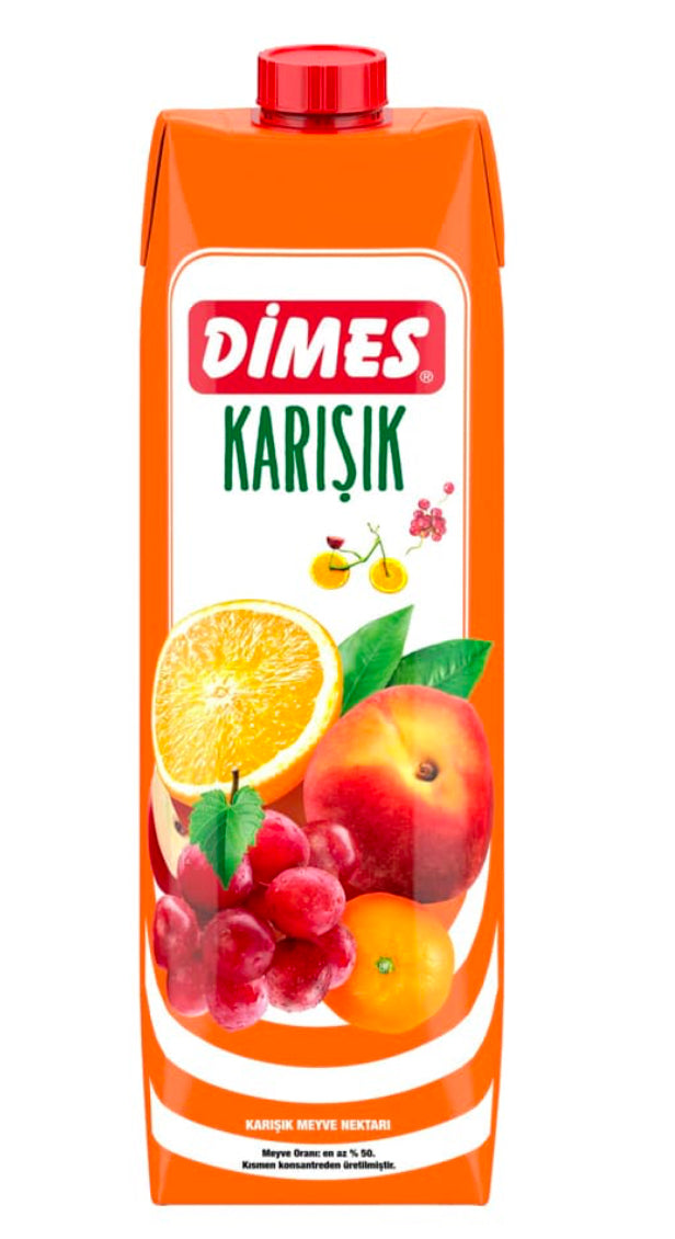 Dimes Karışık Meyveli Meyve Nektarı 1 lt DLC: Sept25