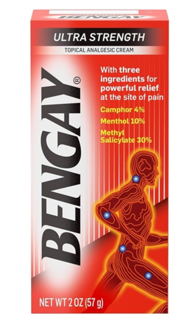 Bengay Ultra Strength Topical Pain Relief (57 g) DLC: Avril 26