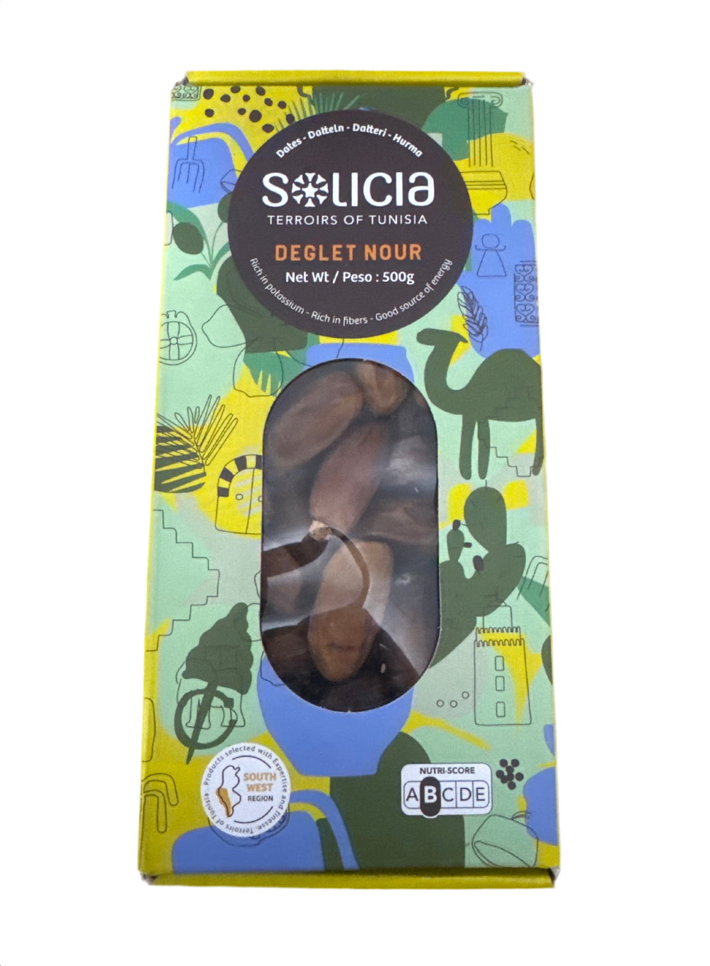 Date Solicia Terroirs of Tunisia 500g FLC: Juin26