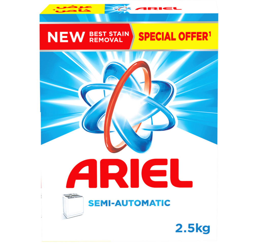 Ariel Lessive poudre Semi-Automatic 2.5Kg
