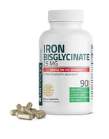 
              Iron Bisglycinate - 25 mg 90 Count DLC: 10/26
            