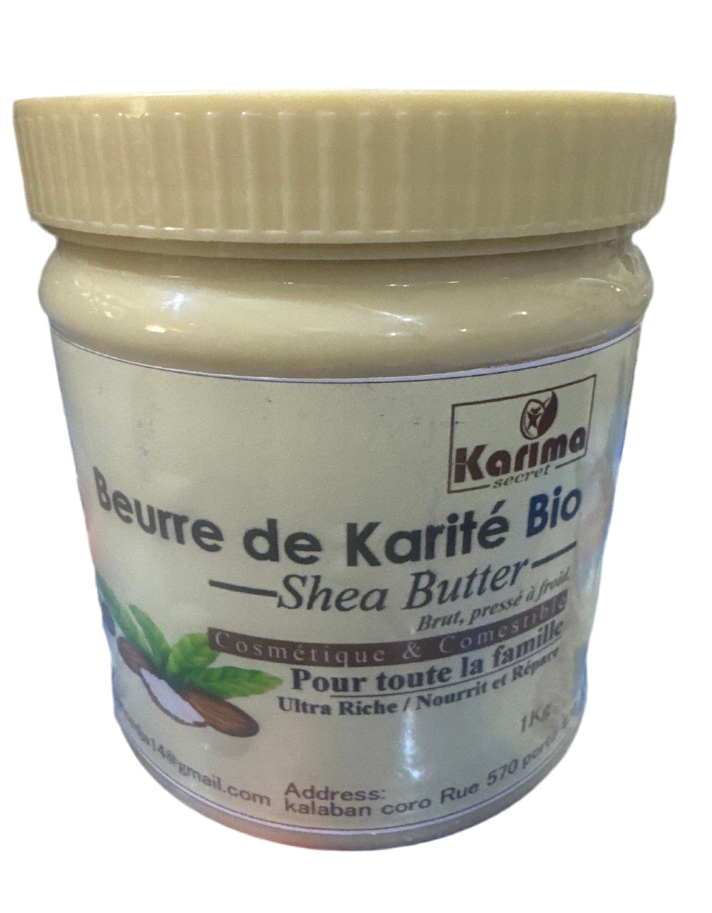 Beurre de Karité Bio 1Kg