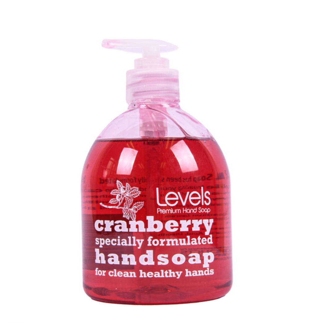 LEVELS HAND SOAP CRANBERRY SCENT 16.9 OZ 500 ml