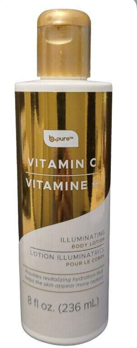VITAMIN C ILLUMINATING BODY LOTION 8 FL OZ BOTTLE NEW & SEALED (236 mL)