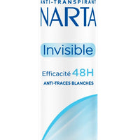 Déodorant Invisible Anti-Traces Blanches 48H NARTA 200ml