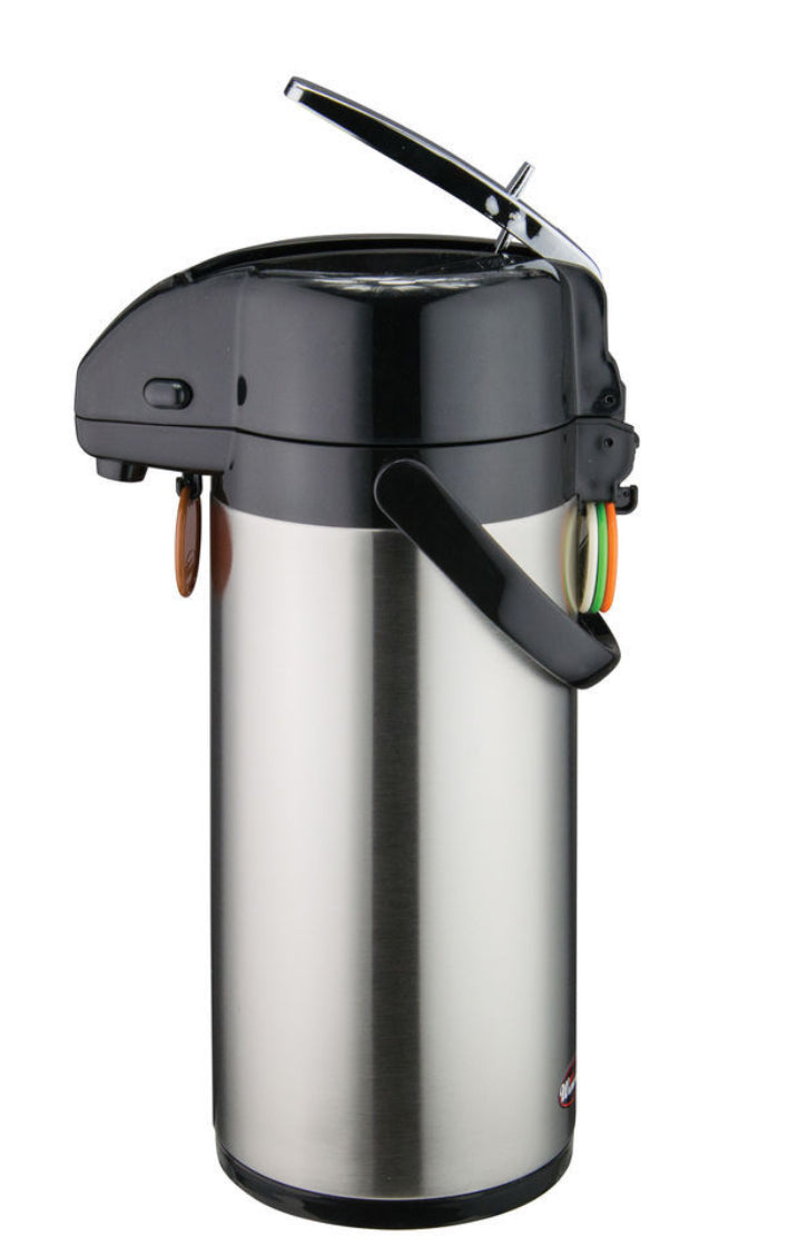 Winco Airpot, 2.5 liter- stainless steel liner