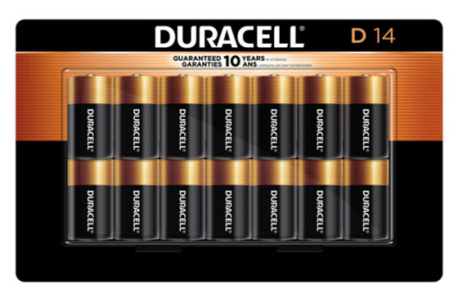 Duracell D14 Alkaline Batteries 1pcs