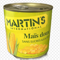 Maïs doux sans sucres ajoutés (300 g) DLC: Juin26