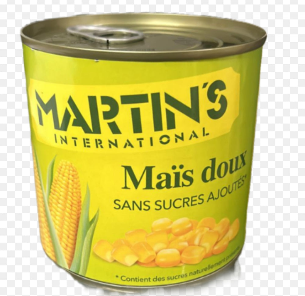 Maïs doux sans sucres ajoutés (300 g) DLC: Juin26