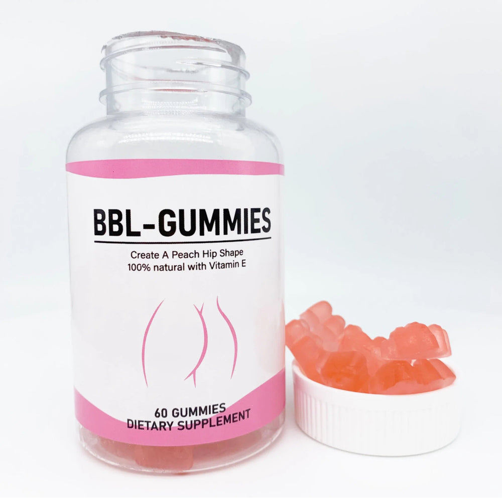Amélioration de la touche BBL ours en gelée vitamines Ginseng comprimés gommes Booty Supplément pour augmentation de la tubut pour femmes 60 momies DLC: 29 Juin27