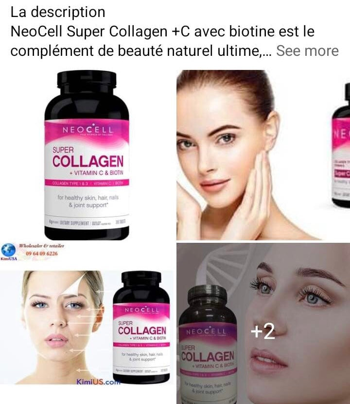 (Copie) (Copie) Neocell Super Collagen + Vitamin C & Biotin (360ct) DLC: MAI25 BRAZZA