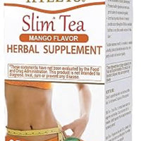 Hyleys Slim Tea Mango Flavor - Weight Loss Herbal Supplement Cleanse and Detox - (25 Tea Bags) DLC: Janv28