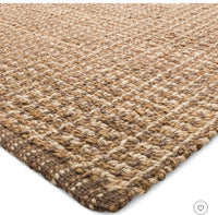
              5'x7' Basket Weave Woven Area Rug Natural - Threshold™
(2m x 1m60)
            