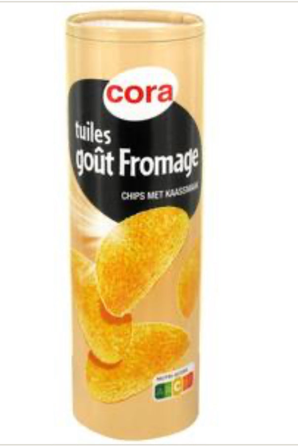 CORA TUILES GOÛT FROMAGE, (170g) DLC: Avril26