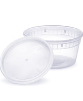 
              Deli Food Containers with Lids - 12oz (355mL)
            