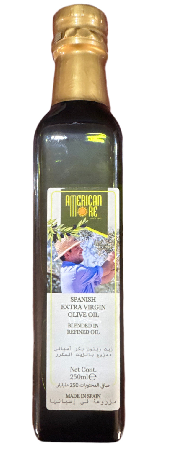 American more spanish extra virgin olive oil (250ml) DLC: Juin26