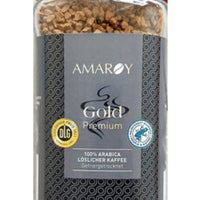 Löslicher Kaffee Gold Premium - Amaroy - 100g Sept26