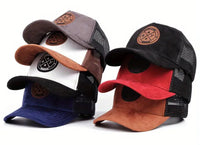 
              Casquette de Baseball pour Couple, chapeau creux Hip-Hop pour hommes et femmes, chapeau en maille étoile à cinq branches, chapeau pare-soleil,
            