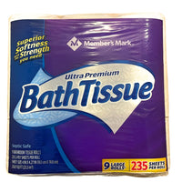 Member's Mark Ultra Premium Soft & Strong 2-Ply Toilet Paper (235 sheets/roll, 45 rolls)