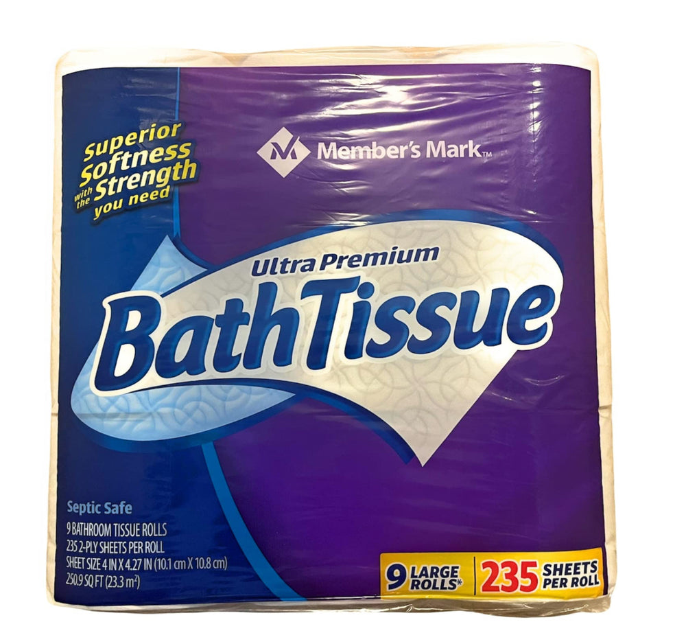 Member's Mark Ultra Premium Soft & Strong 2-Ply Toilet Paper (235 sheets/roll, 45 rolls)