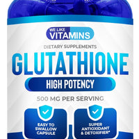We Like Vitamins Glutathione 500mg Per Serving | DLC Mars 2027