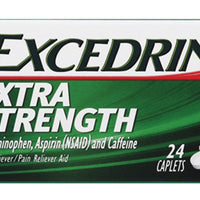 Excedrin Extra Strength Caplets 24Ct DLC: 01/2027