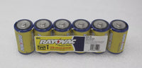 
              RAYOVAC Heavy Duty D Zinc Chloride Batteries Shrink-Wrapped 1.5V 6-Pack d6 hd-dd
            