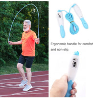 
              Crossway Rope Skipping Corde à sauter réglable, corde à sauter légère, pour Fitness, femmes, hommes et enfants
            
