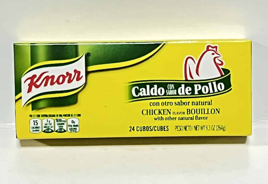 KNORR CHICKEN BOUILLON 24X9.3OZ (264g) DLC: Août26