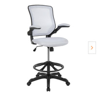 Customer Reviews for Carnegy Avenue Mesh Adjustable Height Ergonomic Drafting Chair in White
Mesh Adjustable Height Ergonomic Drafting Chair in White