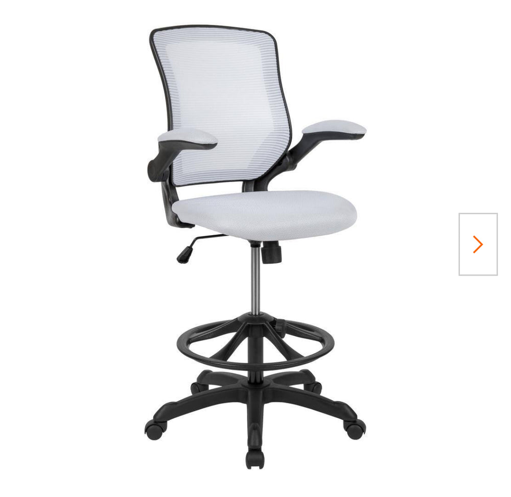 Customer Reviews for Carnegy Avenue Mesh Adjustable Height Ergonomic Drafting Chair in White
Mesh Adjustable Height Ergonomic Drafting Chair in White