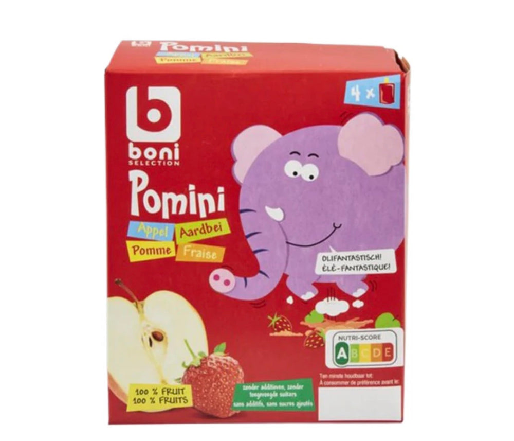 Boni Pomini Apple-Strawberry Compote (360 G) DLC: Juin26