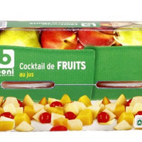 B Cocktail de fruits Jus cup (4x120g) DLC: Juin26