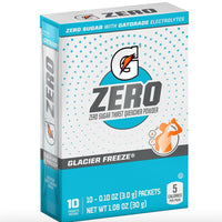 Gatorade G Zero Powder, Glacier Freeze, 0.10oz (10pk - 30g )DLC: 08 Fév26
