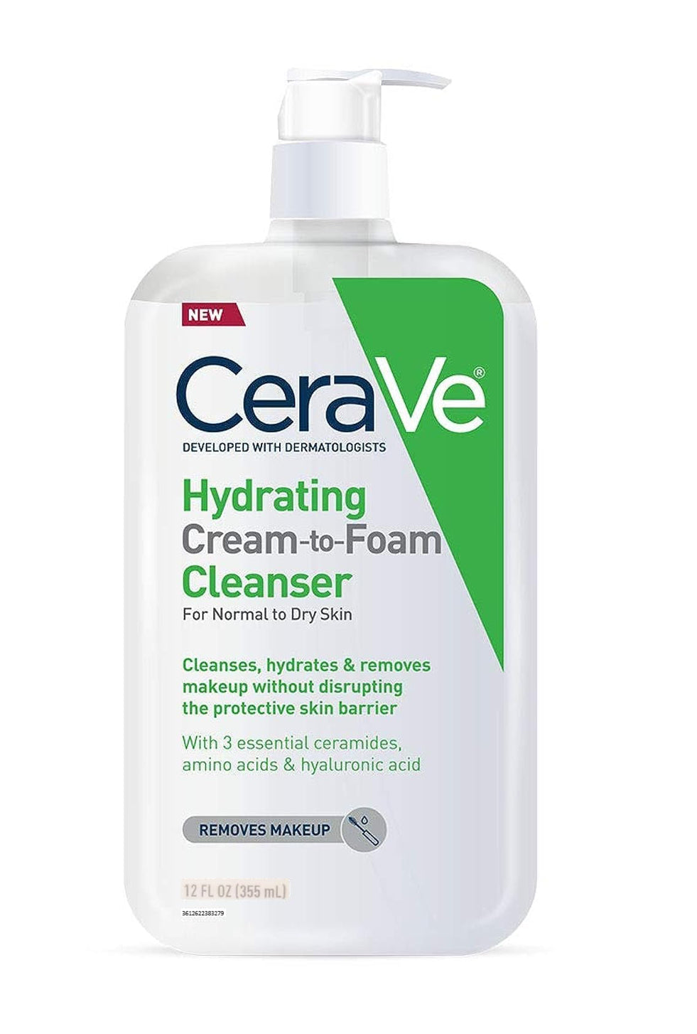 Cleanser Hydrating Cream-to-Foam 355ml