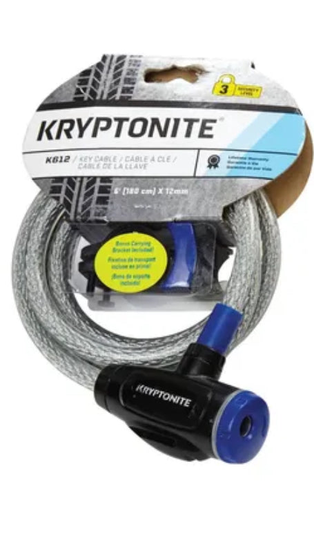 Kryptonite K612/ 6” Padlock (180 cm) x 12mm