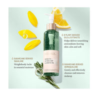 Biossance Squalane + Antioxidant Cleansing Oil. Lightweight Facial Oil Cleans Deep into Pores Removes Makeup and Hydrates Skin. For all Skin Types (6.7 ounces)