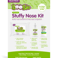 Boogie Stuffy Nose Kit and Chest Rub Stick - 9.18oz/6ct