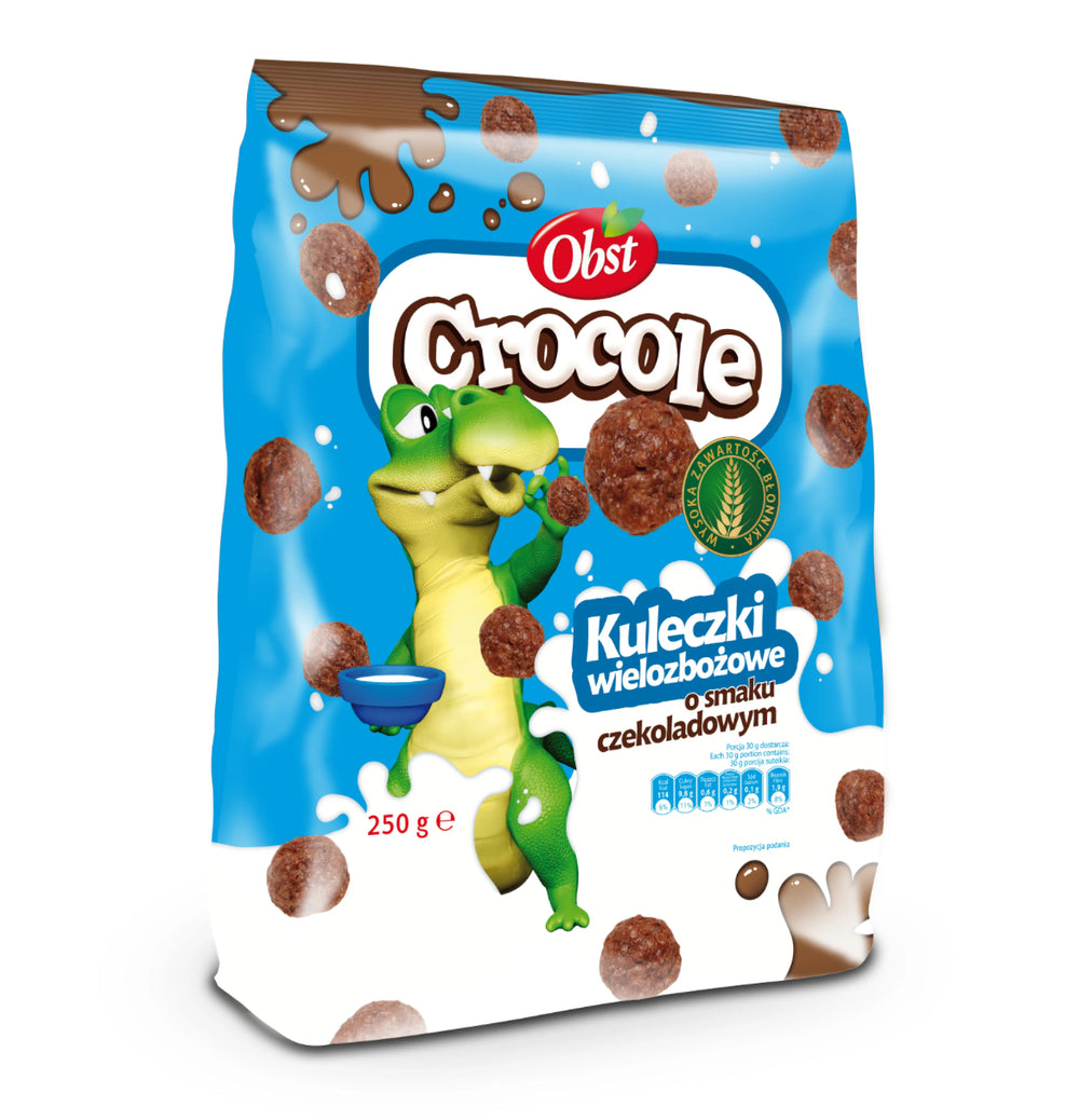 CEREALES CROCOLE MULTIGRAIN CHOCO BALLS OBST 250g DLC: Janv26