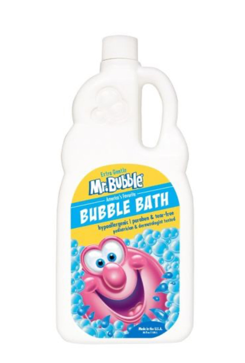 Mr. Bubble Extra Gentle Dye & Fragrance Free Bubble Bath 36-oz