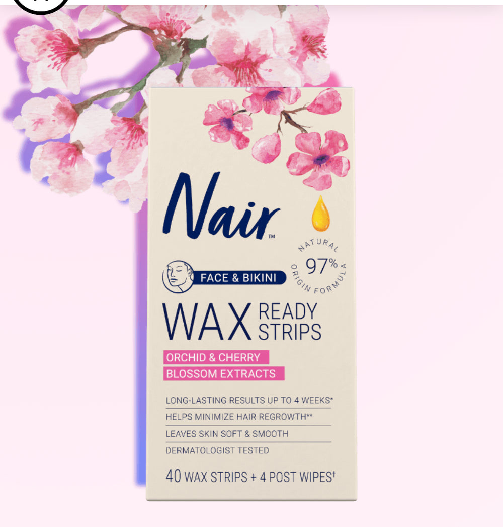 Nair™ Wax Ready-Strips for Face & Bikini