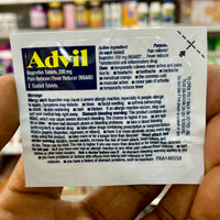 Advil Ibuprofen Tablets 200mg 2ct. DLC: JUIN2025