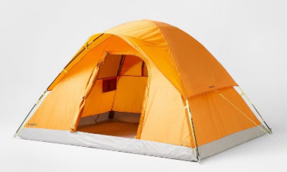 4 Person Dome Camping Tent Rust - Embark