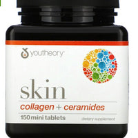 Youtheory Skin Collagen + Ceramides 150 Min Tablets DLC: Mars26