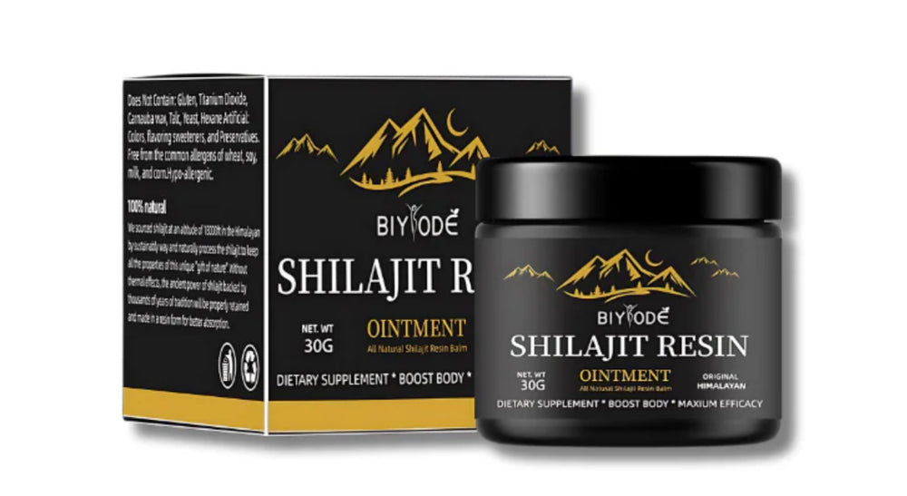 Shilajit Resin Ointment (30g) BIYODE
